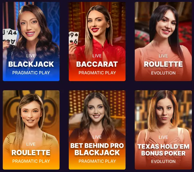 Table Games at Spin Bet Casino